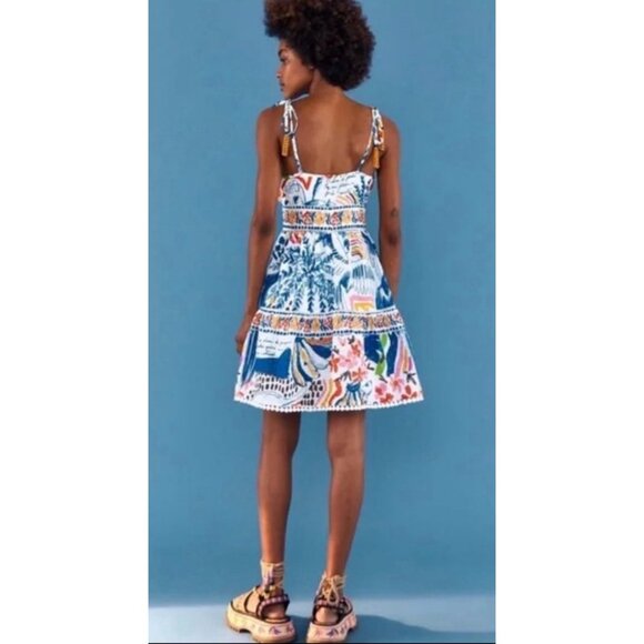 Farm Rio Wild Brazil Mini Dress Size XS New With Tags - Picture 7 of 16